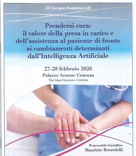 Al via domani a Cosenza il 20esimo Convegno della Fondazione. Quest'anno il focus è su presa in carico e assistenza al paziente al tempo dell'Intelligenza ArtificialeNel nome di Lilli per prevenire, curare e sconfiggere il cancro