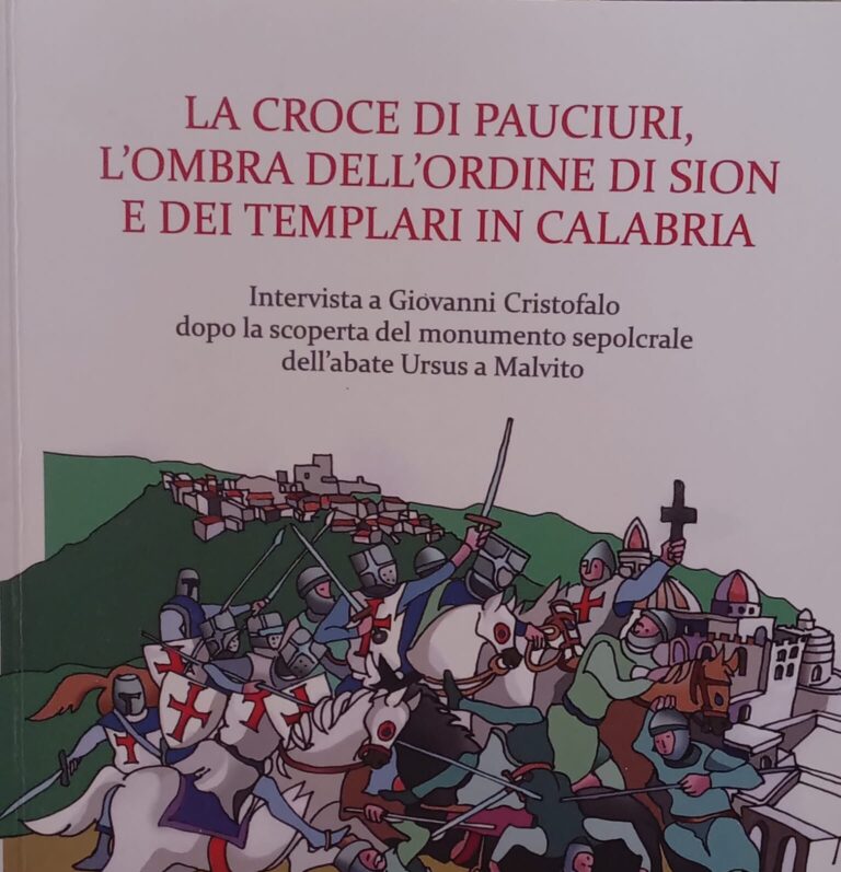 Il libro di Giovanni Cristofalo presentato a San Marco ArgentanoLa croce di Pauciuri, i Templari in Calabria e l’abate Ursus